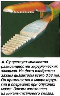 Хирургический зажим