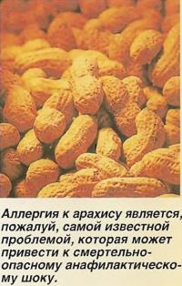 Аллергия к арахису