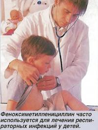 Часто используется для лечения респираторных инфекций у детей