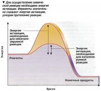 Для осуществления химической реакции необходима энергия активации