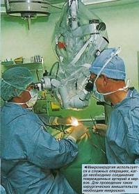 Микрохирургия используется в сложных операциях