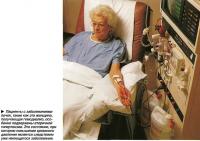 Пациенты с заболеваниями почек, такие как эта женщина, получающая гемодиализ