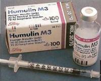 Высоко очищенный инсулин животных или генномодифицированный инсулина человека